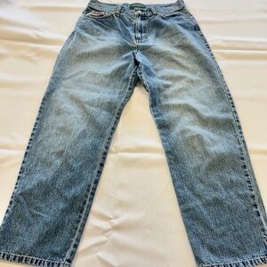 Ralph Lauren Jeans 6 Petite Vintage Rare SW Button and Rivets